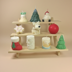 Pack "Sinfonía Navideña" (10 Velas Escultóricas)