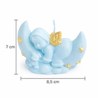 Detalle de Bautizo: Bebé Ángel en la Luna